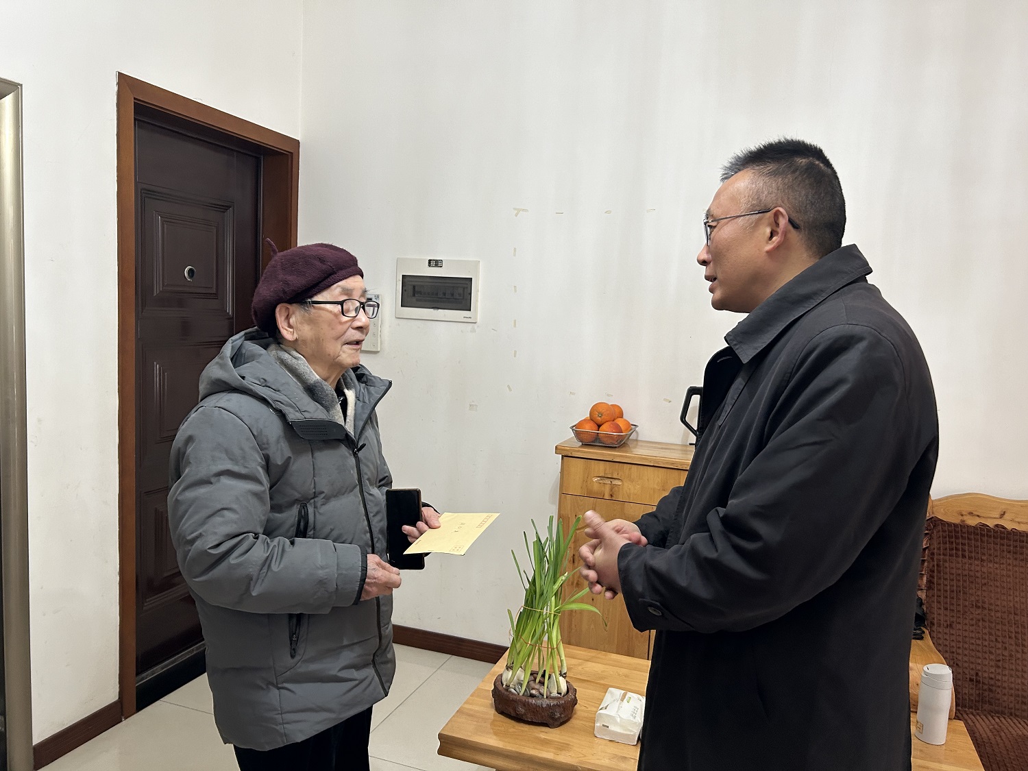 九三学社乐山市委会开展新春走访慰问活动(图3)