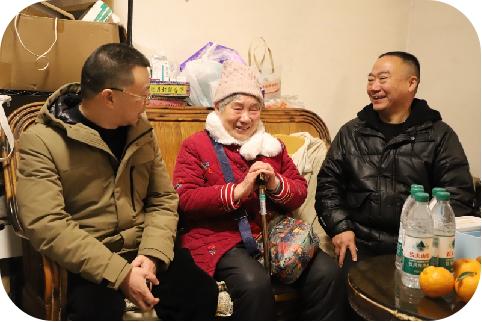 九三学社夹江支社开展新春慰问(图1)
